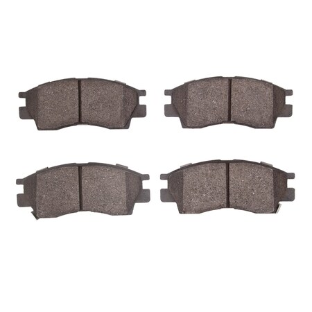 Dynamic Friction Co Premium Service Shoes, Semi-Metallic, , Rear 1901-0475-00